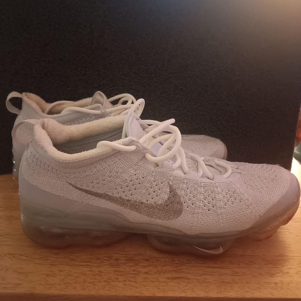 Nike Air VaporMax Men's Size 9 Pure Platinum White Silver